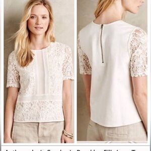 Anthropologie Sunday in Brooklyn Ellis Lace Top